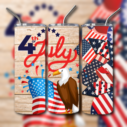 4th of July Tumbler