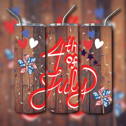 4th of July Tumbler