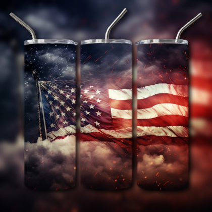 4th of July Tumbler
