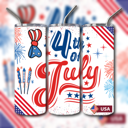 4th of July Tumbler