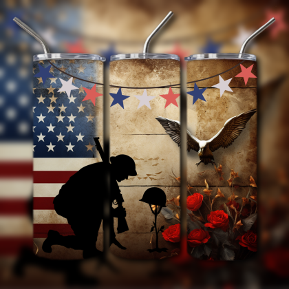 4th of July Tumbler
