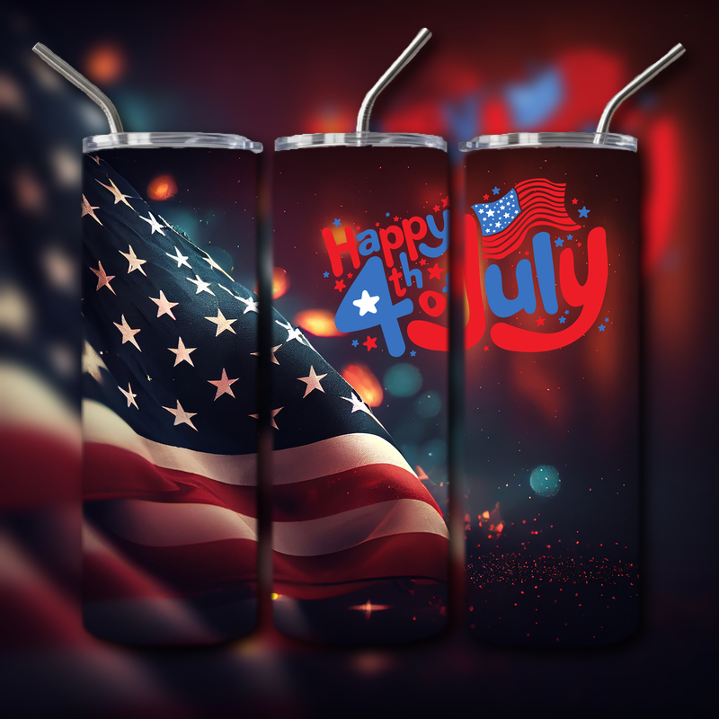4th of July Tumbler