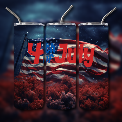 4th of July Tumbler