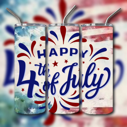 4th of July Tumbler