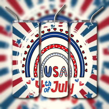 4th of July Tumbler