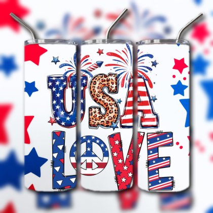 4th of July Tumbler