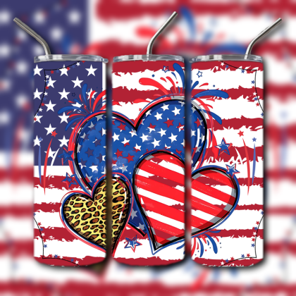4th of July Tumbler