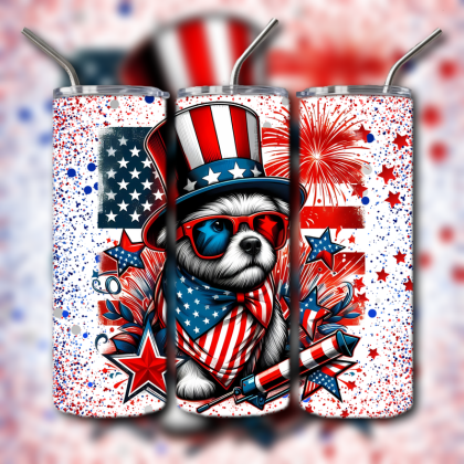 4th of July Tumbler