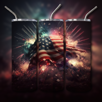 4th of July Tumbler