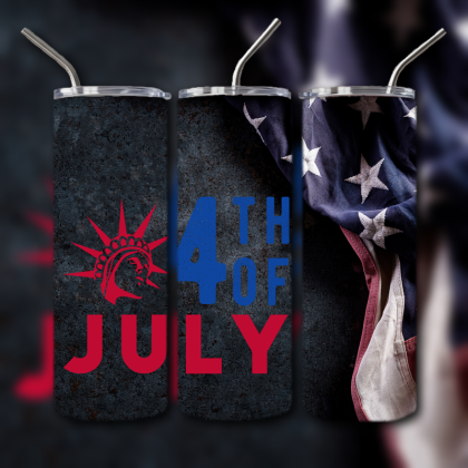 4th of July Tumbler