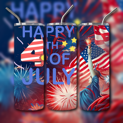 4th of July Tumbler