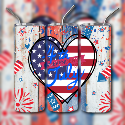 4th of July Tumbler