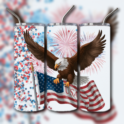4th of July Tumbler