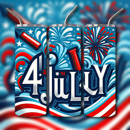 4th of July Tumbler