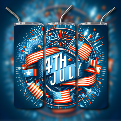4th of July Tumbler