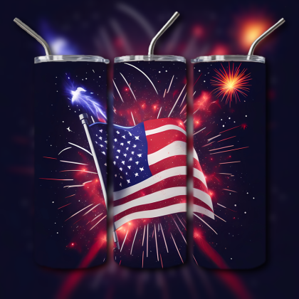 4th of July Tumbler