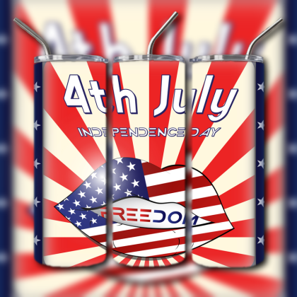 4th of July Tumbler