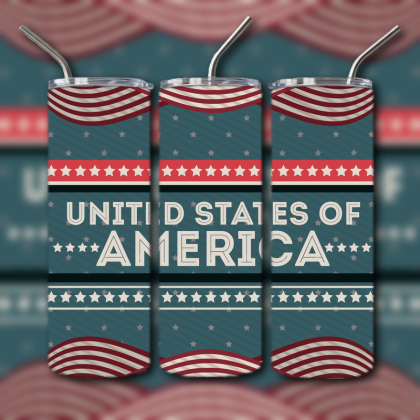 4th of July Tumbler