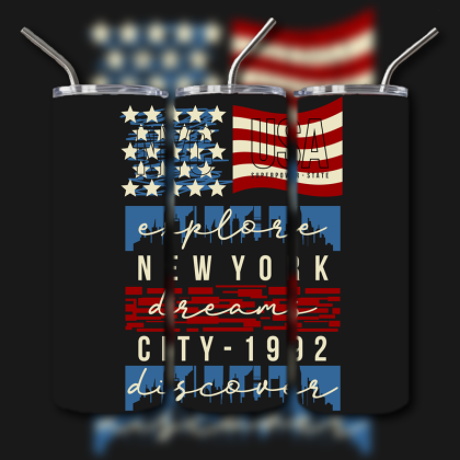 4th of July Tumbler