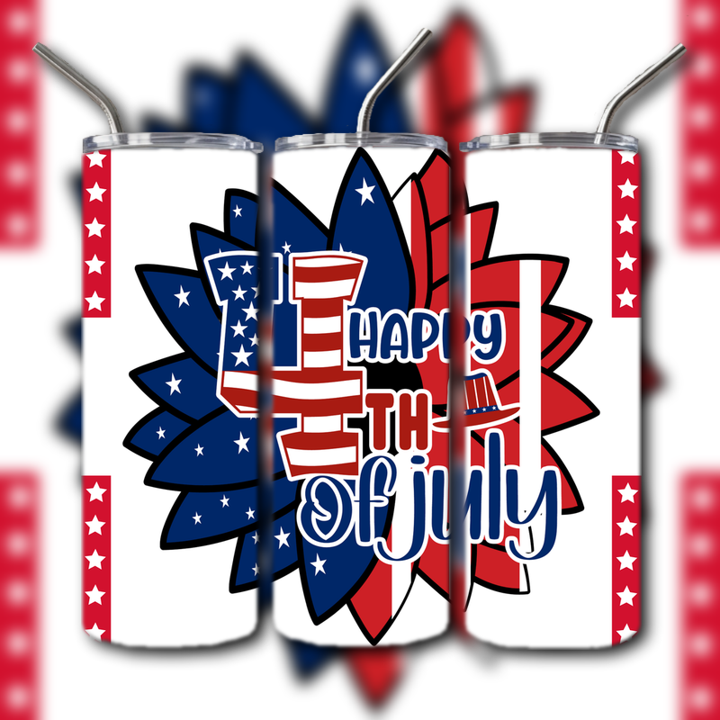 4th of July Tumbler