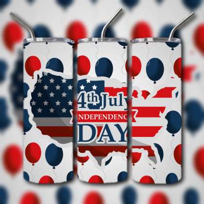 4th of July Tumbler