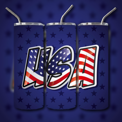 4th of July Tumbler