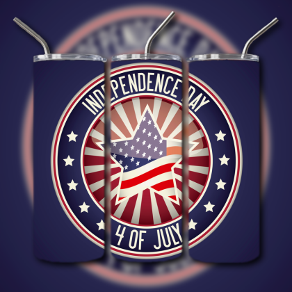 4th of July Tumbler