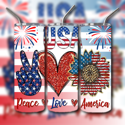4th of July Tumbler
