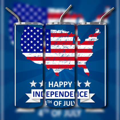 4th of July Tumbler