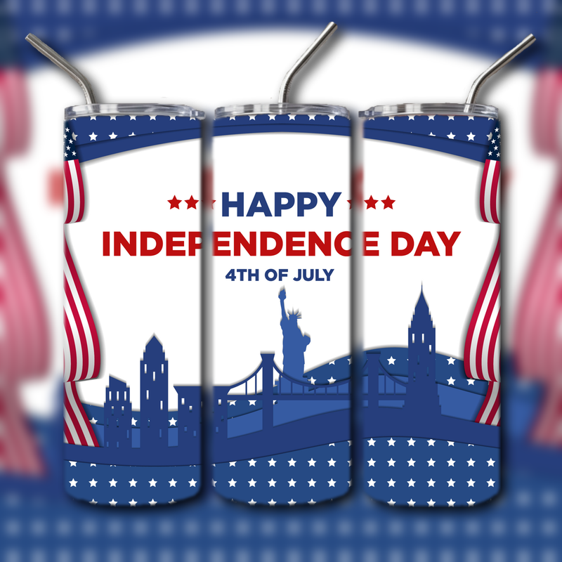4th of July Tumbler