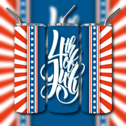 4th of July Tumbler
