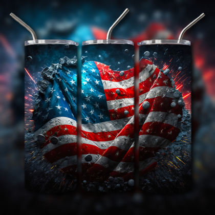 4th of July Tumbler