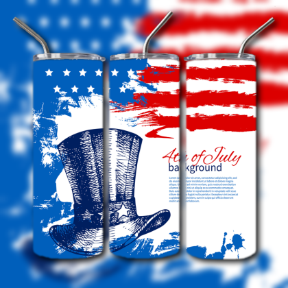4th of July Tumbler