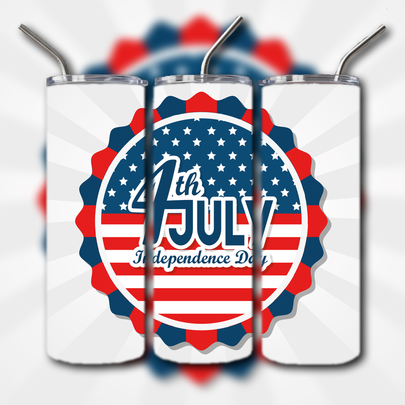 4th of July Tumbler