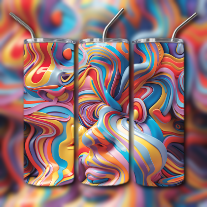 Psychedelic Tumbler