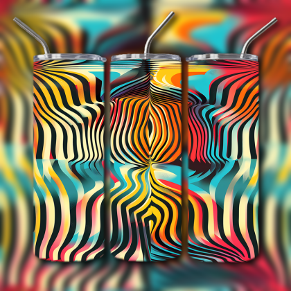 Psychedelic Tumbler