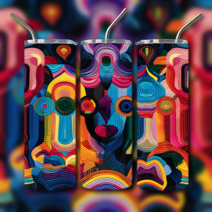 Psychedelic Tumbler