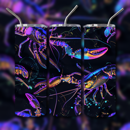 Black Light Crustacean Tumbler