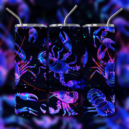 Black Light Crustacean Tumbler