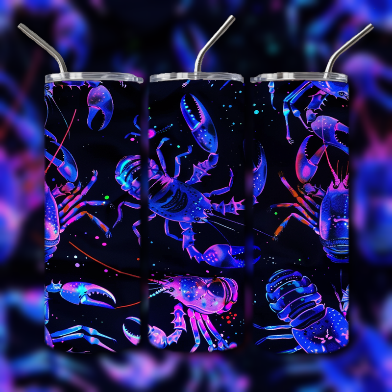 Black Light Crustacean Tumbler