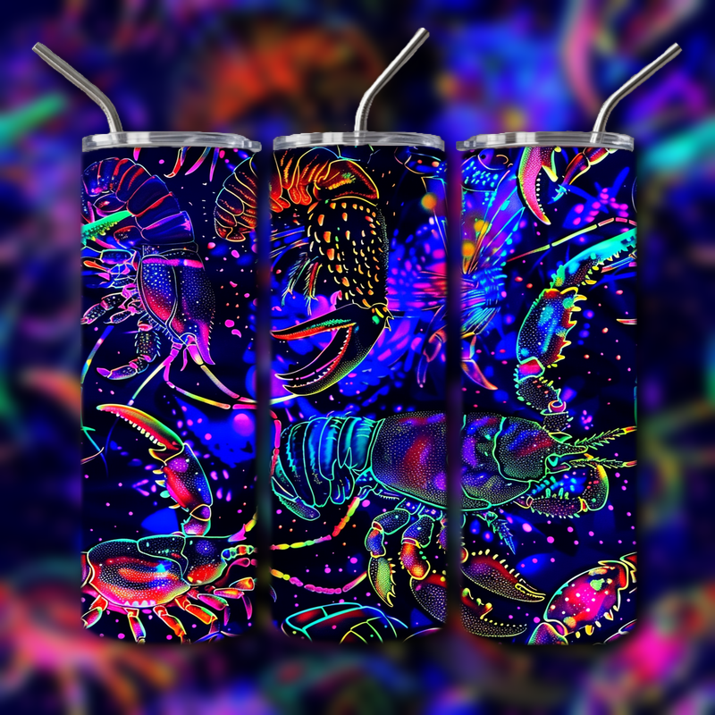 Black Light Crustacean Tumbler