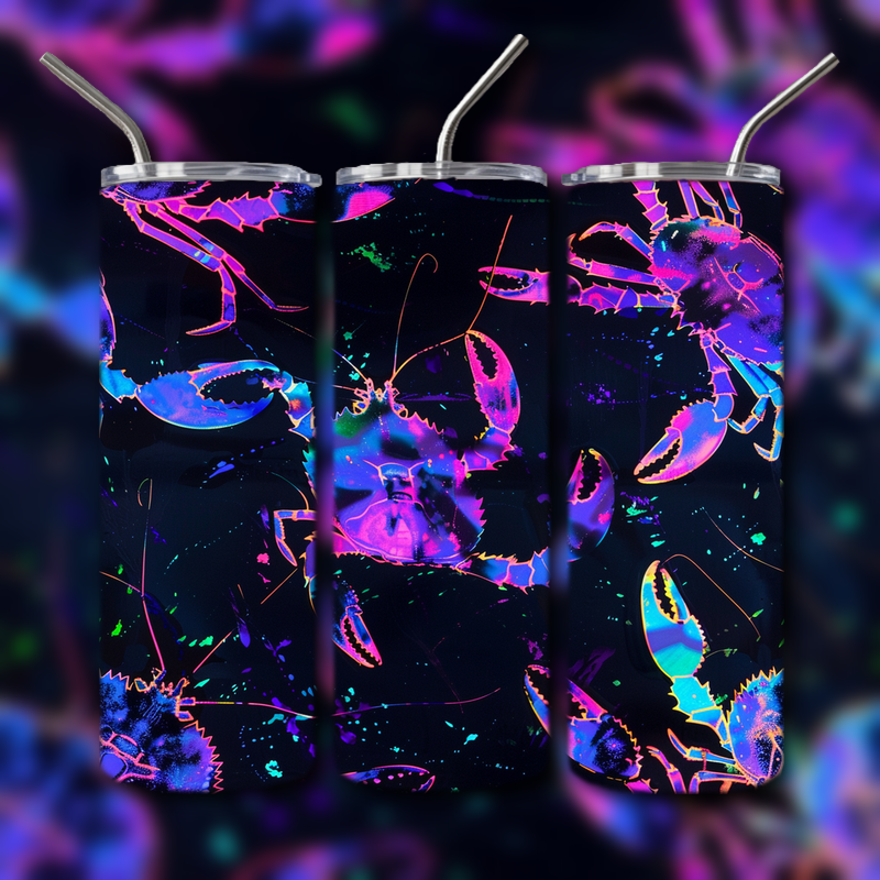 Black Light Crustacean Tumbler