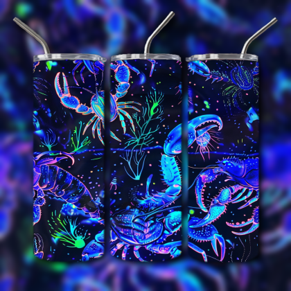 Black Light Crustacean Tumbler