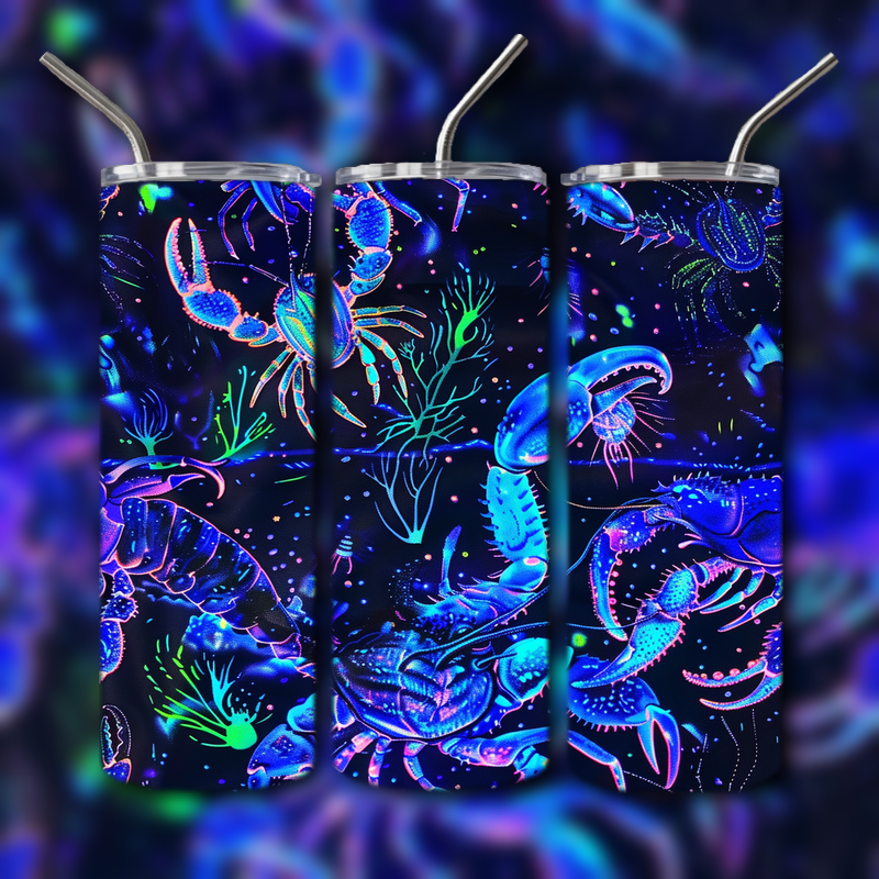 Black Light Crustacean Tumbler