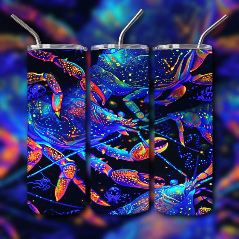 Black Light Crustacean Tumbler