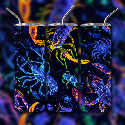 Black Light Crustacean Tumbler