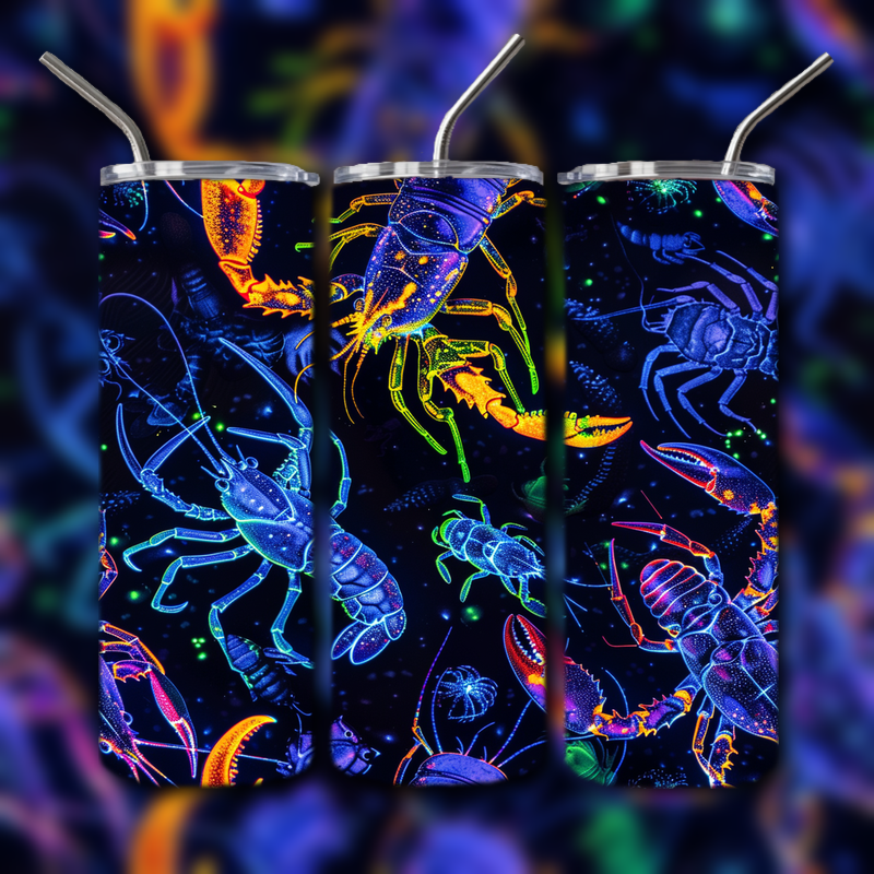 Black Light Crustacean Tumbler