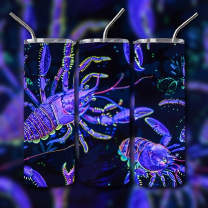 Black Light Crustacean Tumbler