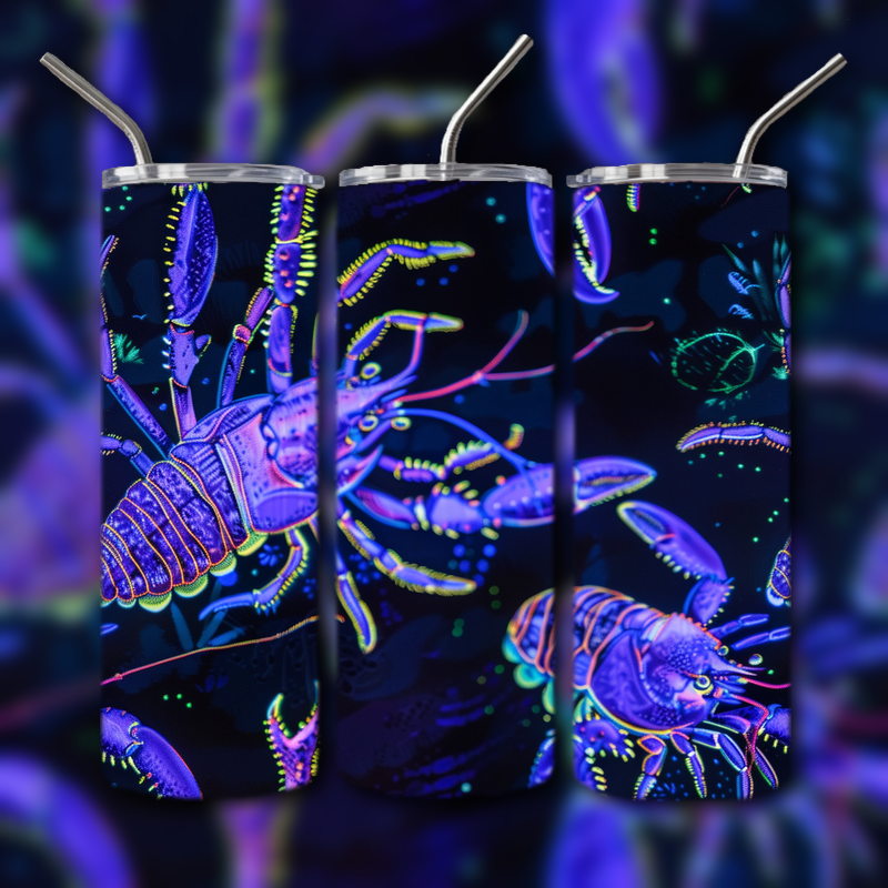 Black Light Crustacean Tumbler