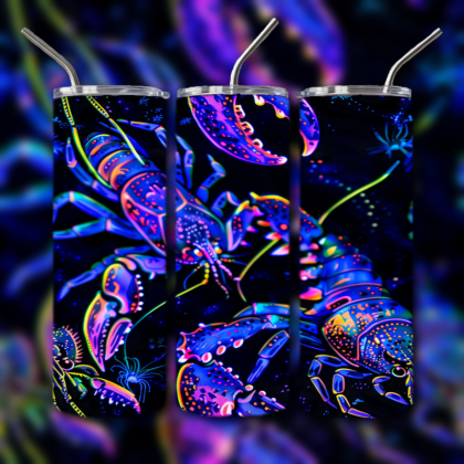 Black Light Crustacean Tumbler